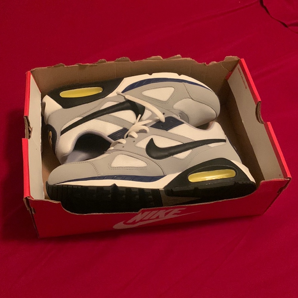 A pair of Nike Airmax